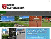 Tablet Screenshot of elsterwerda.de